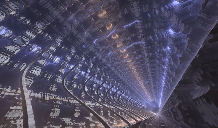 星际工厂的实时图形画面